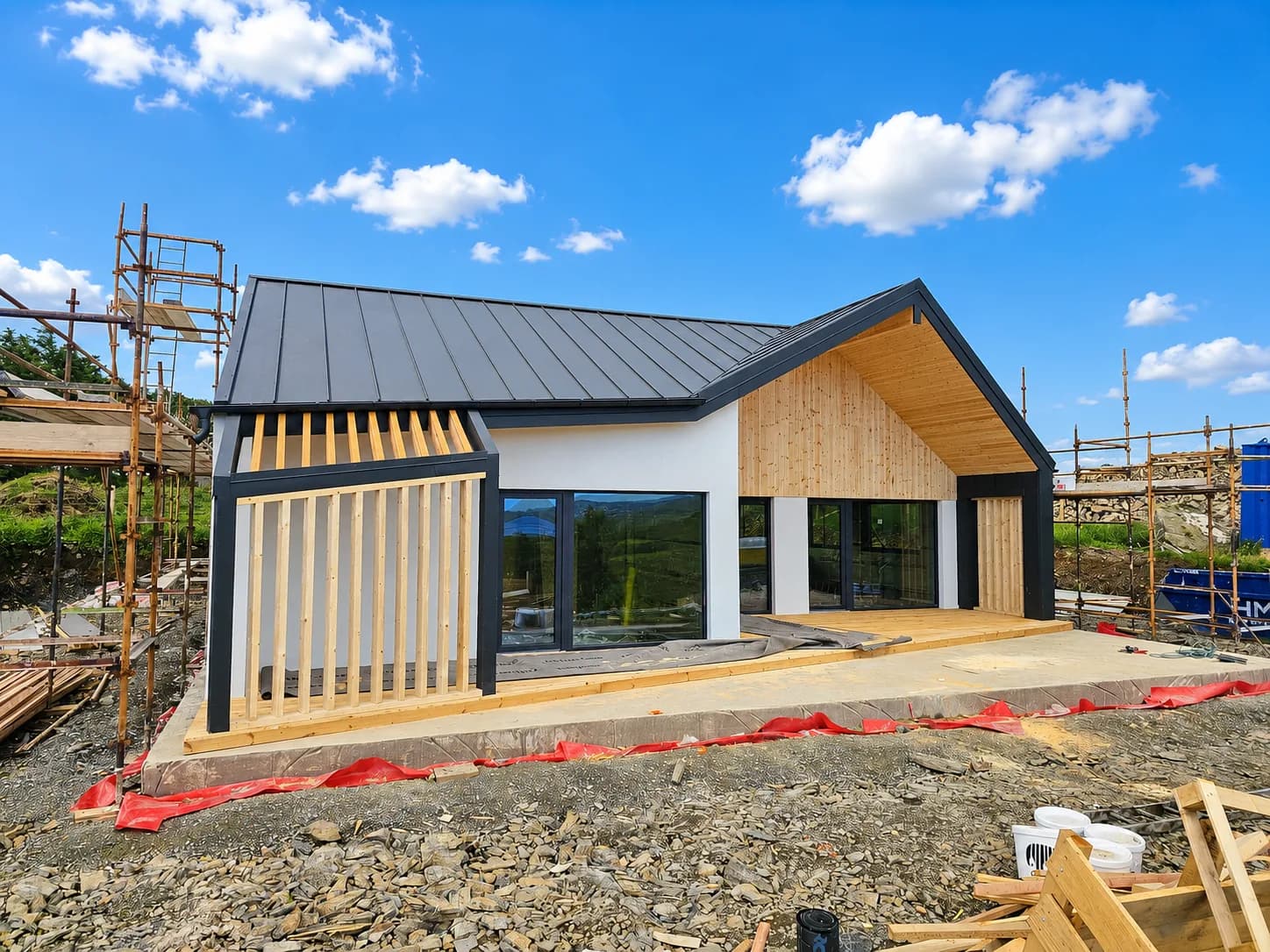 Modulo 107 A — maison modulaire livrée en Irlande, Europe : deuxième vue