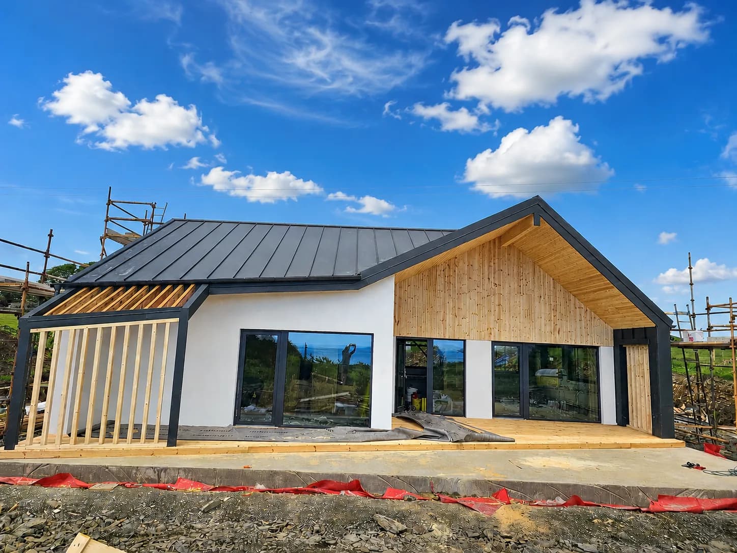 Modulo 107 A — modular house delivered in Ireland, Europe: finished project
